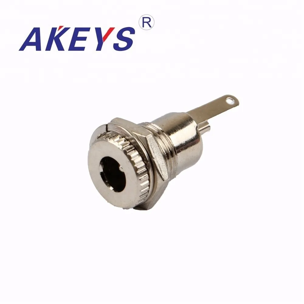 

10PCS DC-099 Metal 5.5*2.1mm DC jack High current DC connector Power Jack with nuts