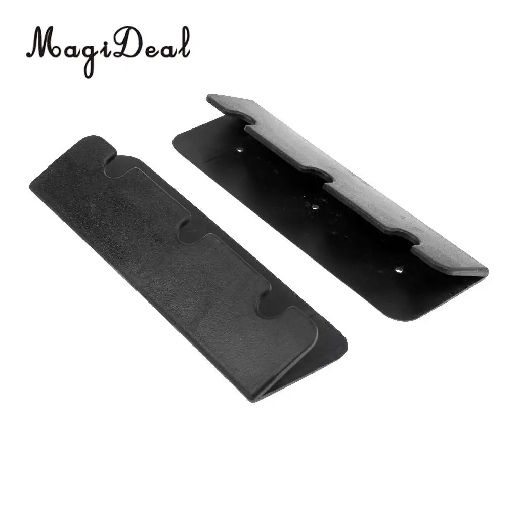 MagiDeal Marine Boat Seat Hook Clip for Inflatable Fishing Boat Rib Dinghy Kayak 2Pcs Black Rowing Rafting Accessories