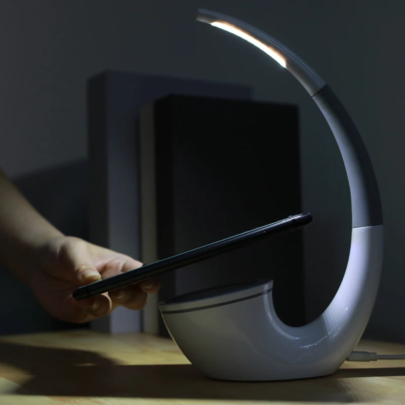 Qi wireless charger Nillkin 2 in 1 Desk LED Light Wireless Charger Lamp Eyes protection Reading Lam - 32819988311