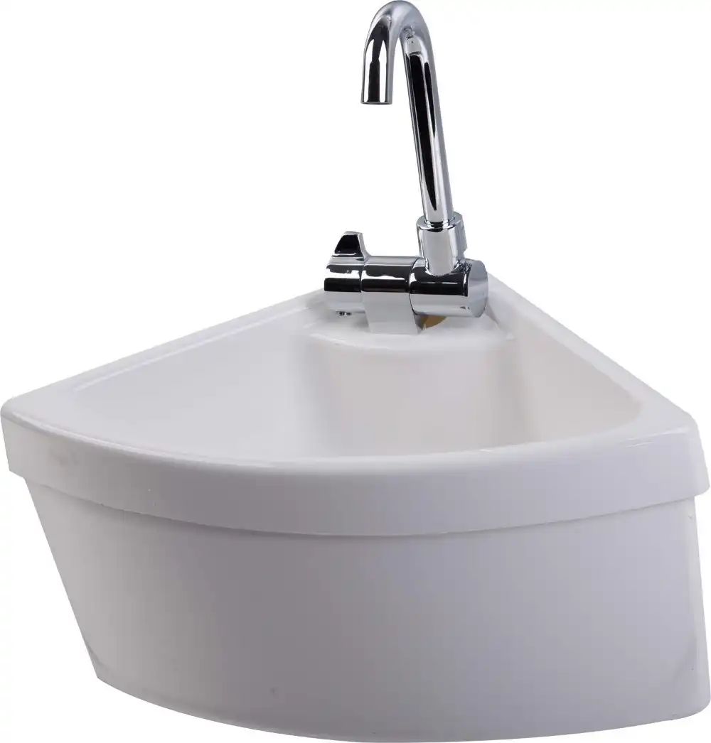 Bathroom corner basin hanging basin sink small mini apartment wall