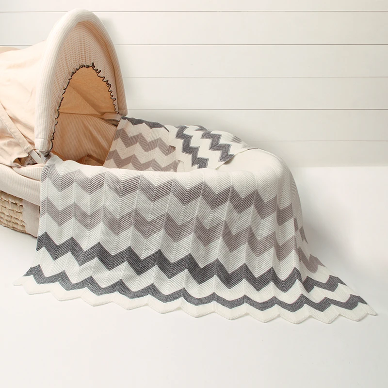 Одеяло для детей и младенцев вязанные детское одеяло для новорожденных шерстяные ручной работы диван Пледы Одеяло пеленать Обёрточная бумага кроватки коляски Одеяло