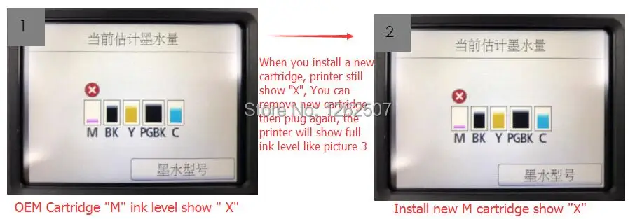 Cartucho de Tinta com o Chip Permanente para Canon Ciss Pixma Tr8550 Ts6150 Ts6151 Ts8150 Ts8151 Ts8152 Ts9150 Pgi-580 Cli-581 Tr7550 5 High Quality Computador e Escritório