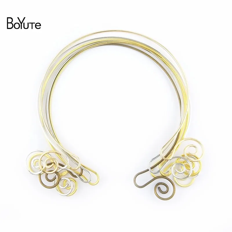 BoYuTe 1552MM Metal Copper Women Wreath Collar Choker Necklace Diy Jewelry Accessories (4)