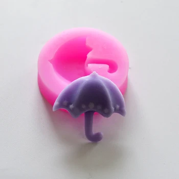 

Mini Umbrella Shape Silicone Mold Fondant Cake Decorating Tools Cake Toppers