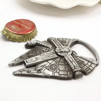

Rich Creative Bottle Opener Stainless Steel Beer Opener Star Wars Millennium Falcon For Kitchen Bar Tools Dropshipping