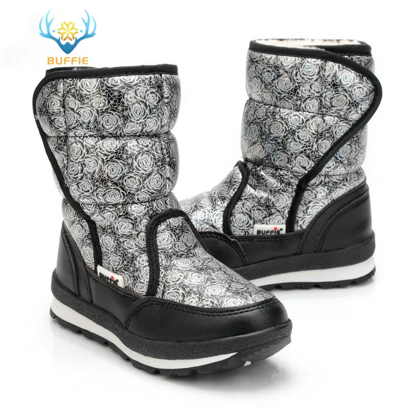 Clear Out الأسود الفضة كبير حجم الشتاء الأحذية قوي تسولي منتصف ارتفاع الشحن ارتداء جيدة مطابقة القماش شحن مجاني سميكة الفراء