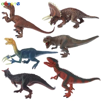

6 Types Plastic Dinosaur Toys Action Figure Model Kid Children Toy Gifts Send Randomly