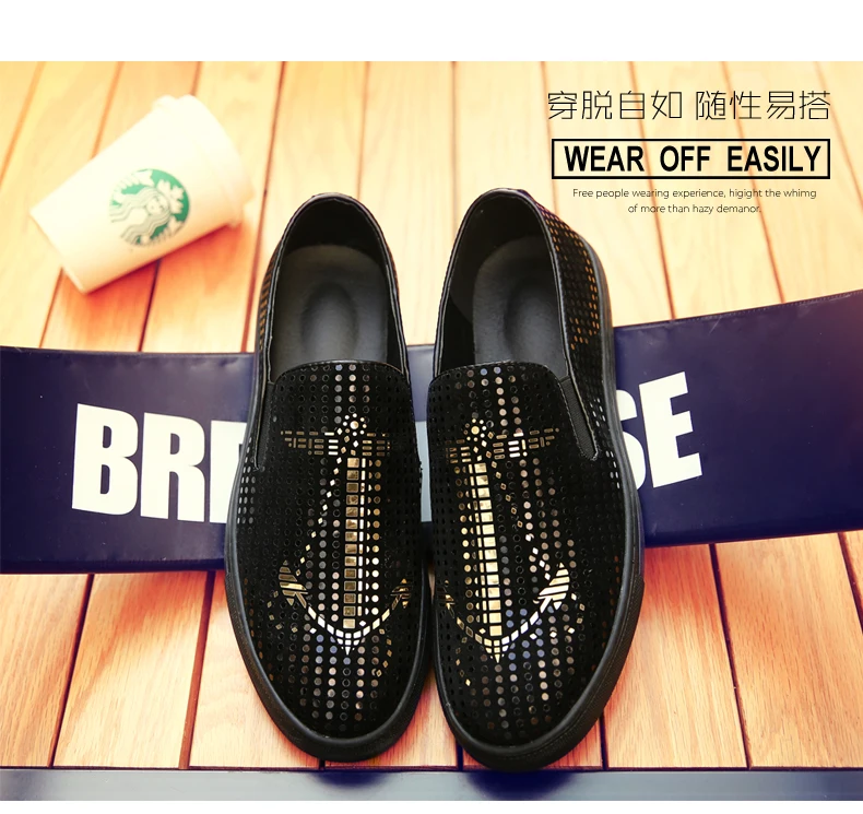 POLALI Роскошные Брендовые повседневные мужские туфли черные мужские модные ботинки с заклепками дизайнерские Танцевальные Кроссовки в стиле хип-хоп высокие прогулочные ботинки