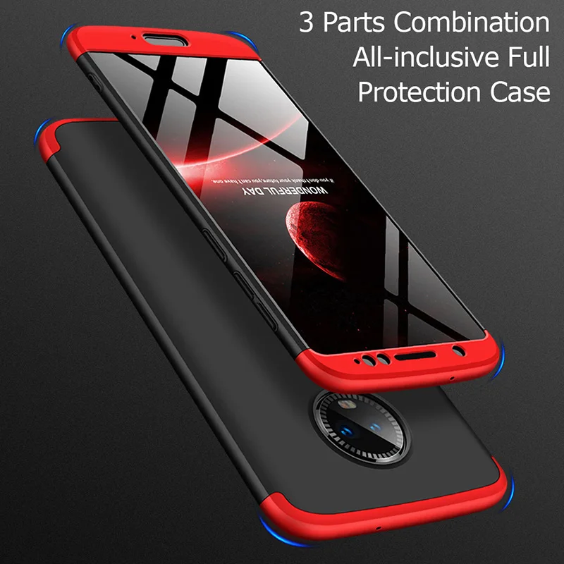 

Bumper 360 Degree Full Case For Motorola Moto G5S Plus Case XT1803 XT1805 Plastic Anti-Knock Back Cover For Moto G6 1S Shell