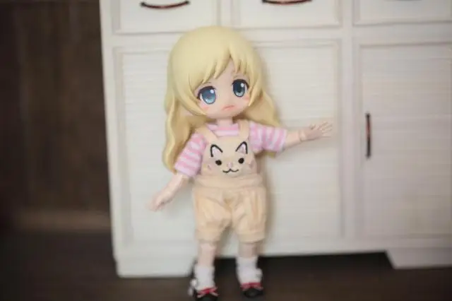 Obitsu11ob11cu poche кукла футболка для 1/12 bjd Кэнди цвета Кукла аксессуары ob11 nendoroid play|doll t