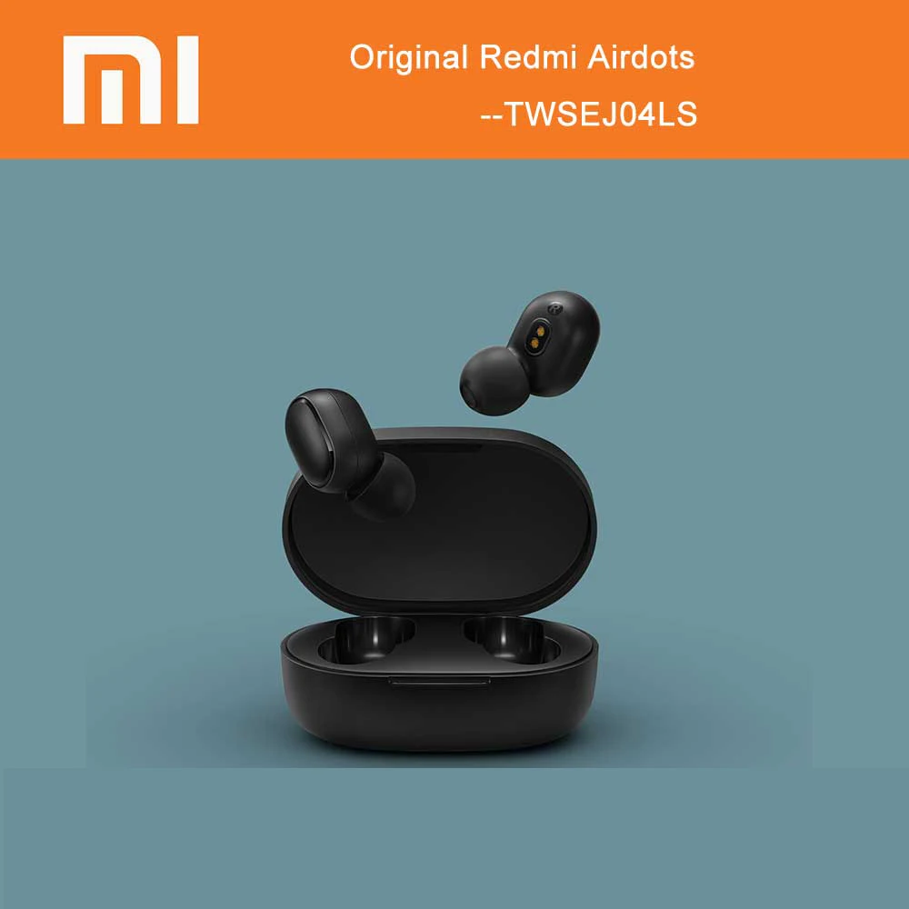 Беспроводные наушники Xiaomi Redmi AirDots twсей04ls с поддержкой Bluetooth 5 0 DSP активным