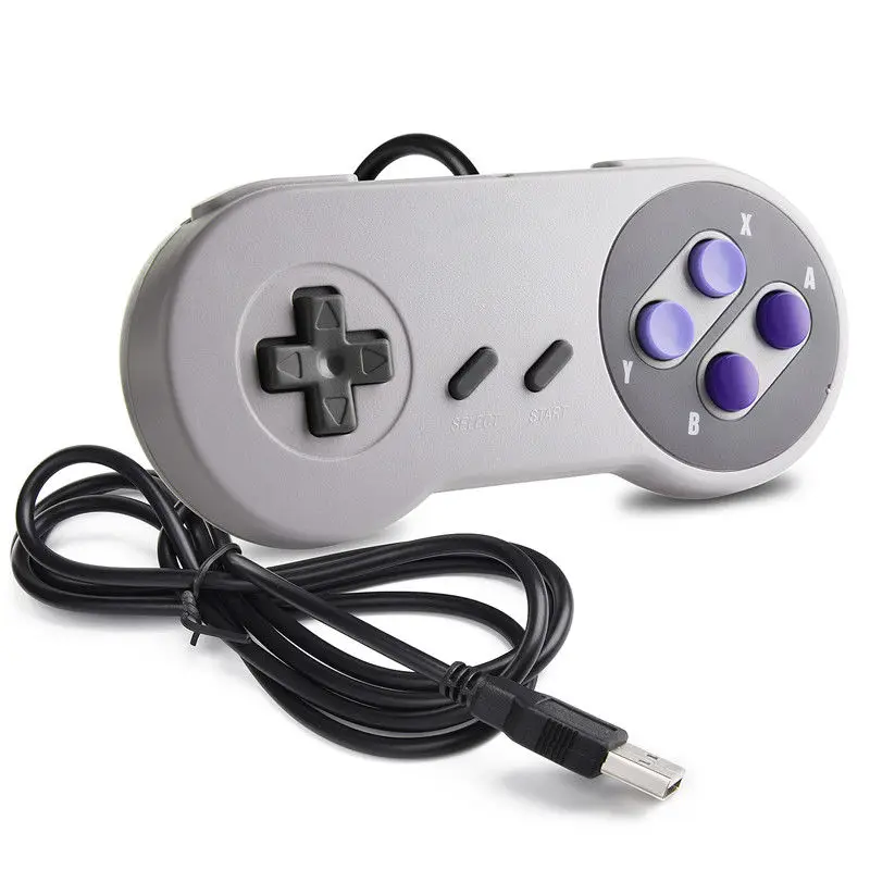 USB геймпад проводной игровой контроллер Джойстик для ретро SNES коврик Windows PC MAC