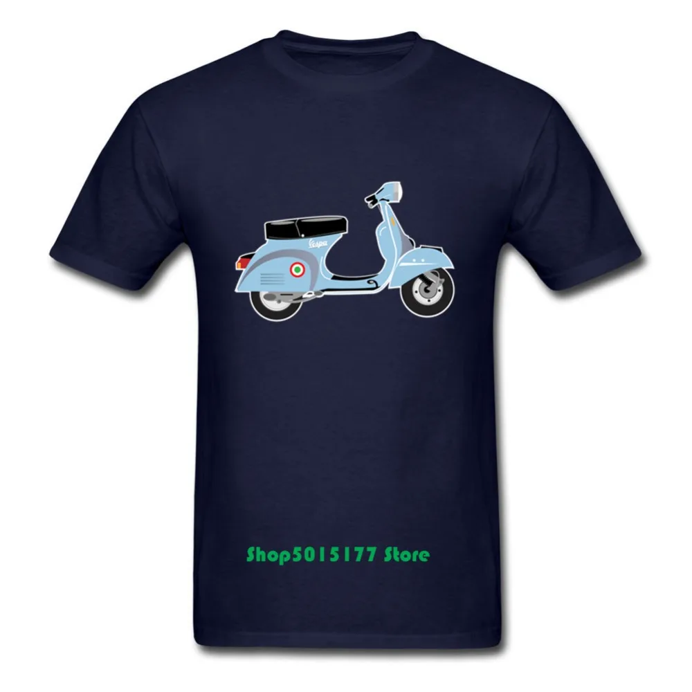 

New Pattern Vintage Vespa t shirts men Vespa motorcycle Scooter Soft Cotton homme Piaggio print tee shirt hombre camiseta