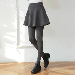 Новое поступление 2019 зима розничная продажа женские леггинсы Женская юбка-брюки торт юбка женские теплые брюки Женские легинсы юбка-юбка