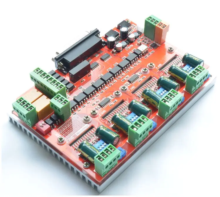 Привод гравировального Станка 4 оси шагового двигателя плата драйвера LV8727 чпу шаговый привод карты для DIY ЧПУ маршрутизатор