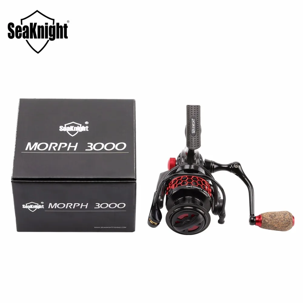 Спиннинговая катушка SeaKnight MORPH 5 2: 1 8 10 кг Рыболовная C60 из углеродного волокна