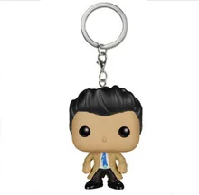Supernatural Castiel Vinyl Keychain Action Figures Children Toy