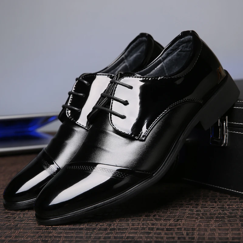 italian classic formal leather men shoes elegant business working male footwear pointed party office derby oxford shoes for mne (8)