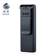 Full HD 1080P Police Body Lapel Worn Video Camera DVR IR Night Cam 8-hour Record Digital Pen Recorder Voice