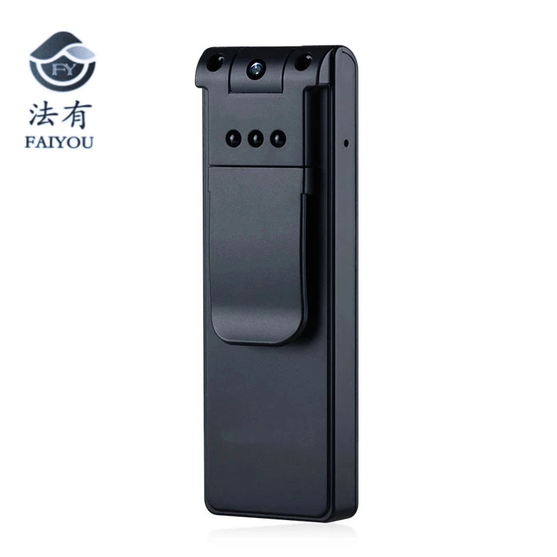 Koop Full HD 1080 p Politie Body Revers Gedragen Video Camera DVR IR Night Cam 8 uur Record Digitale Pen recorder Voice