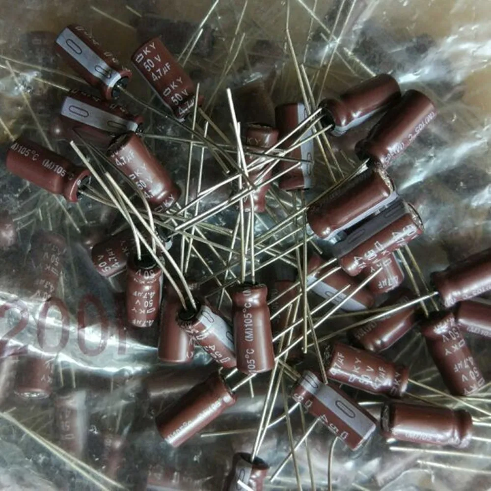

CAP Switching US 50V 4.7UF Size: 5*12 mm NIPPONCHEMI-CON High frequency low resistance new and original 50pcs/lot