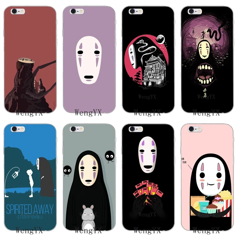 

anime spirited away no face Soft phone case For Huawei Honor 4c 5c 5x 6x V10 Y5 Y6 Y7 II Mate 8 9 10 P8 P9 P10 Lite plus 2017