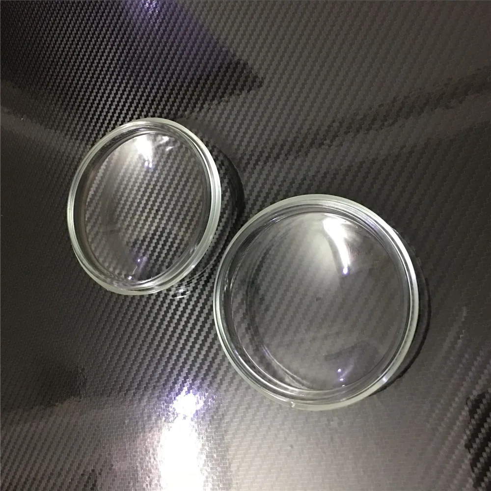 

2X 9cm Fog Lights Lamps Anti-fog Tempered Glass For Explorer 2011 2012 2013 2014 2015 Escort EcoSport Focus Fiesta C-Max