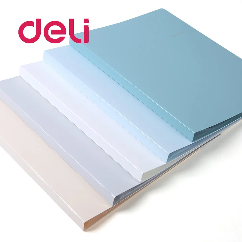 Deli 1 шт. 30/40/60 страниц маленькая Новая папка для файлов многослойная документов