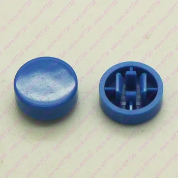 

100PCS-1000PCS Dia.11.8mm Round Plastic Colorful Cap suit for 12x12x7.3mm Square Head Tact Switch Tact Switch Power Push Button