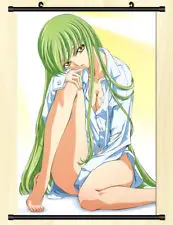 

Anime Poster Code Geass Wall Scroll Printed Painting Home Decor Japanese Cartoon Decoration Poster