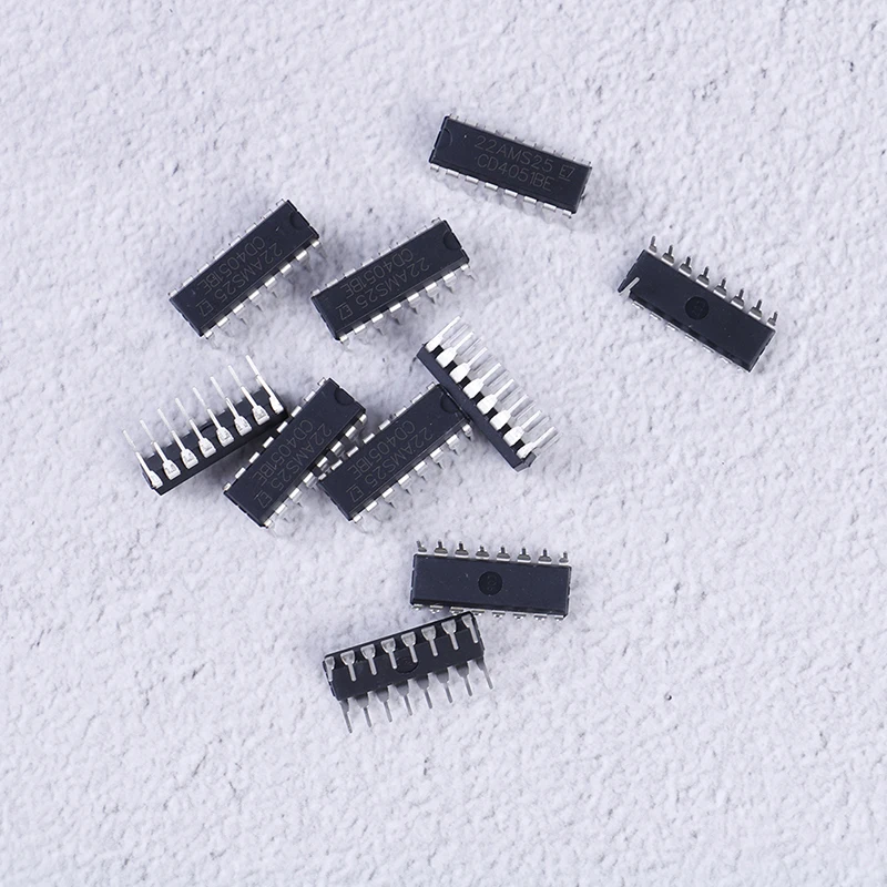 10PCS/LOT CD4051BE CD4051 4051BE 4051 Analog Switch Directly Into DIP-16 | Обустройство дома