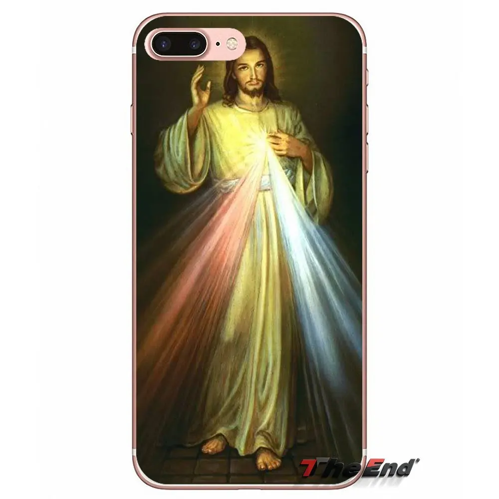 Силиконовый чехол Divine Mercy Jesus Cross для Xiaomi Redmi 4 3 3S Pro Mi3 Mi4 Mi4i Mi4C Mi5 Mi5S Mi Max Note 2 4|case for