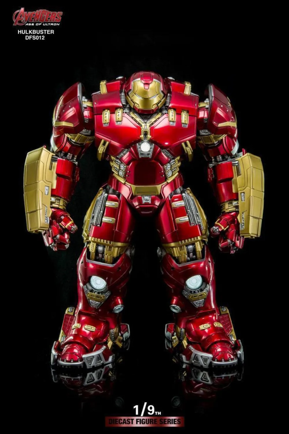 King Arts 1/9 Movie Series Iron Man 1/9 DFS012 Avengers 2MK44 Hulkbuster Diecast Figure Toy