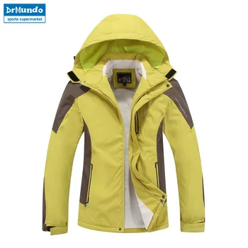 

Plus Size Women ski jacket women Mountain Thicken Plus fleece ski-wear waterproof hiking outdoor snowboard jacket snow jacket