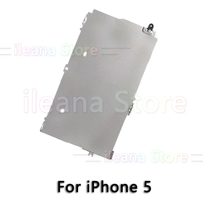 10 шт. для iPhone 5 5s 5c 6 6s 7 8 Plus ЖК экран задняя панель металлическая пластина рамка