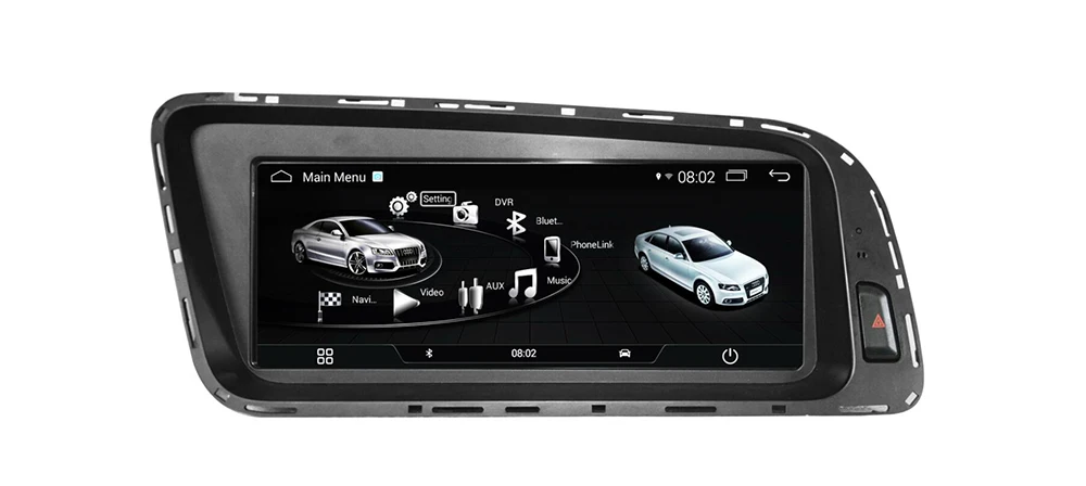 8," HD экран стерео Android 7,0 up Автомобильный gps Navi карта для Audi Q5 8R 2008~ MMI стиль мультимедийный плеер Авто Радио