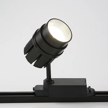 

30W LED COB Track Lights Aluminum Spotlights High Power 165-265V High CRI Track Ceiling Line Type 2550 lm Spotlight Lamp