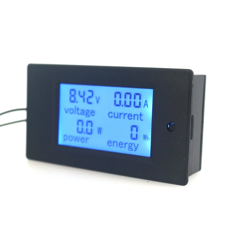 DC 50A//100A Amperemeter Tester Digital LCD Leistungsmesser Multimeter Voltmeter