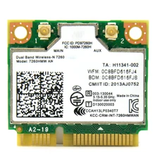 7260AN 802.11a/g/n/b двухдиапазонный 300 Мбит/с мини PCI Express WiFi адаптер Bluetooth 4,0 Combo Беспроводная WLAN карта для Intel 7260HMW AN