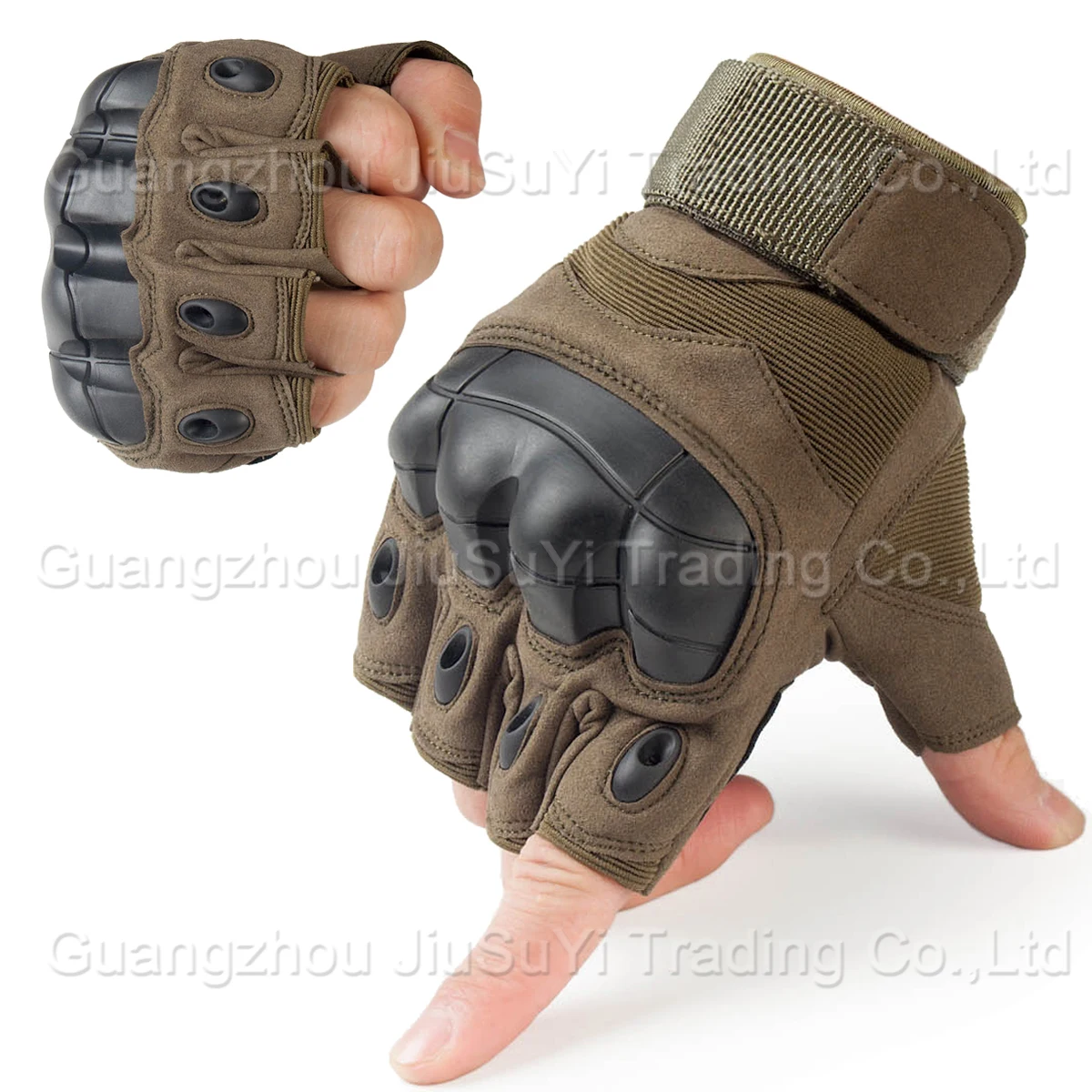 Tactical Fingerless Gloves Military Armed Paintball Airsoft Outdoor