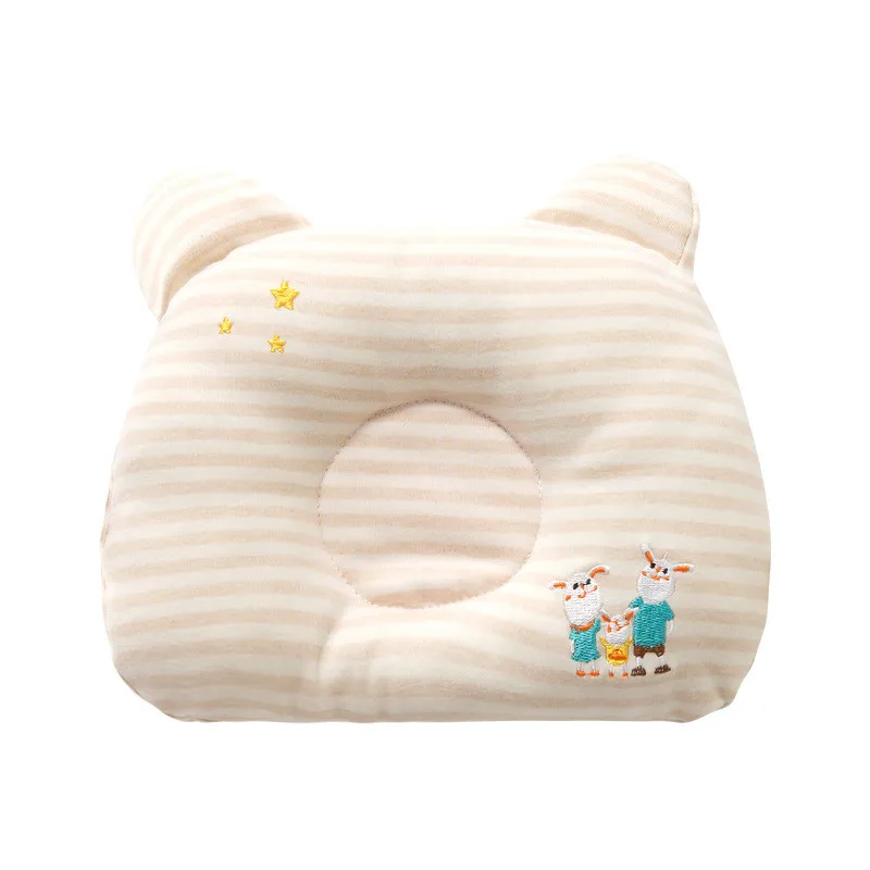 Newborn Pillow Newborn Baby Breathable Cotton anti Perspiration Pillow