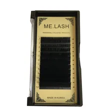 ME. LASH, 2 коробки, эллипс, плоские накладные ресницы, мягкие, 0,15 мм и 0,20 мм, плоские корни, 0,07, тонкие накладные ресницы