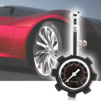 

Motor Car Truck Bike Tyre Tire 0-100 PSI Air Pressure Gauge Dial Meter Tester