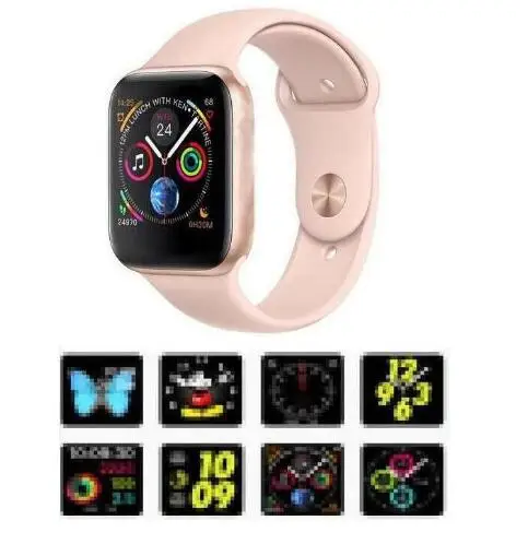 IWO 8 Bluetooth Smart Watch 44mm smartwatch case for ios apple iPhone 6 7 8 X and for android samsung huawei