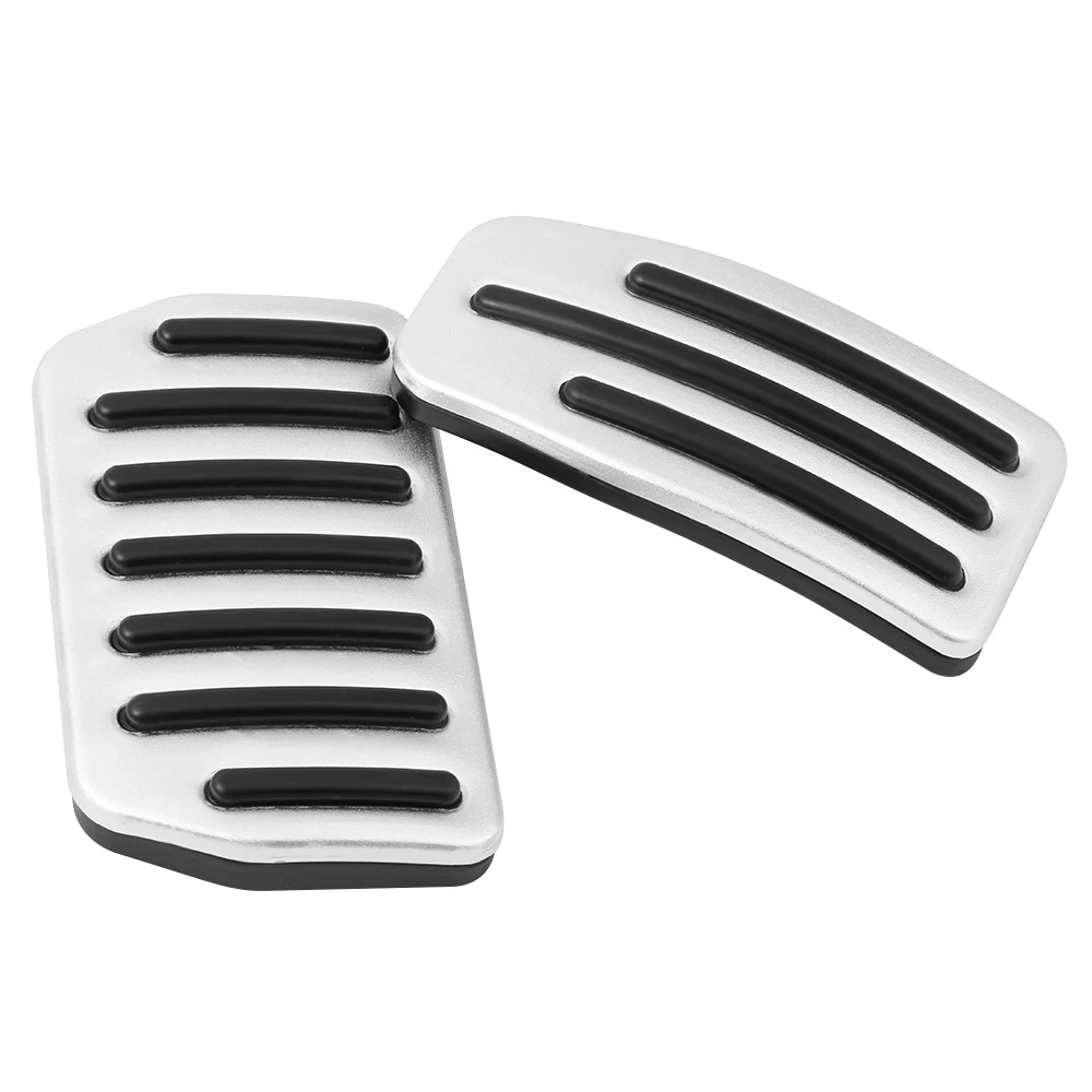 

2pcs/set Non-Slip Accelerator Brake Foot Pedal Pads for Tesla Model S Model X Universal for Model S and Model X 2014 2015 2016