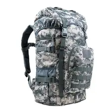 Тактический рюкзак 50л мужчины и женщины путешествие на открытом воздухе мешок военный рюкзак охота рыбалка туризм сумка рюкзак рюкзак