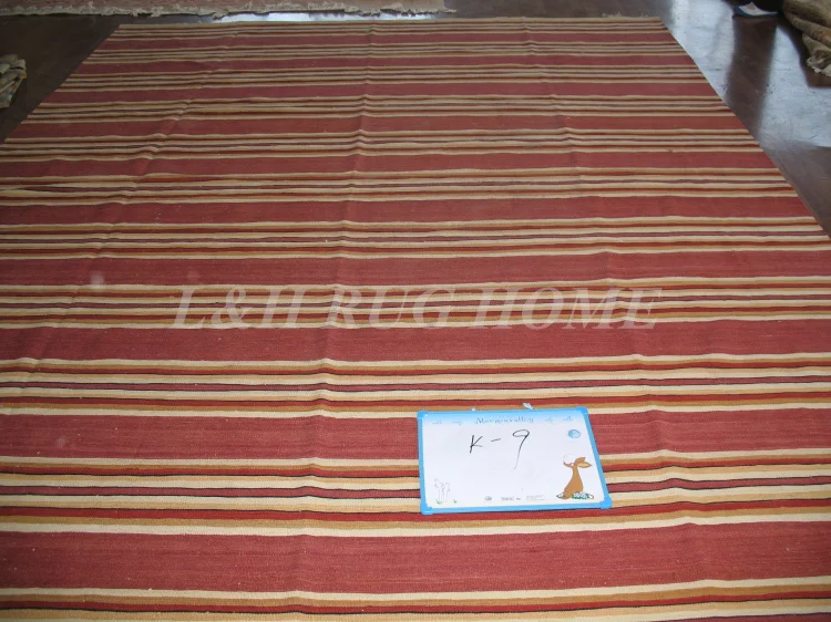 

Free shipping 9'X12' kilim carpets,hand knotted carpets for living room 100% New Zealand wool, Pakistan Turkey style rug