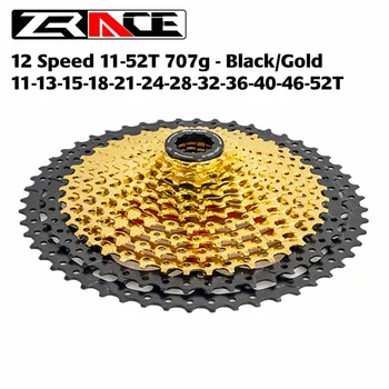 

ZRACE MTB Mountain Bike 12 Speed Cassette 11-50T/11-52T Black&Gold