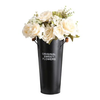 

Classic Metal Vase Chinese Arts And Crafts Decor Contracted Flower Vase Creative Gift Household Home Decoration Accessories