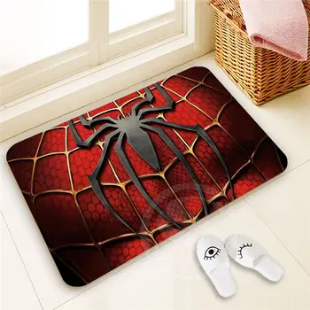 

Eco-Friendly Custom spider man Doormat Home Decor 100% Polyester Pattern Door mat Floor Mat foot pad SQ00722-@H0668